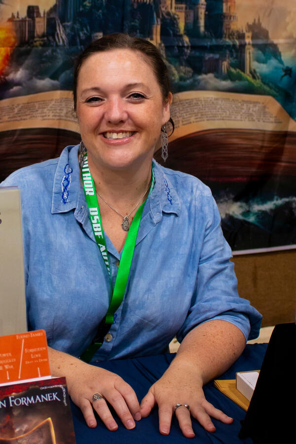Megan Formanek attending DSBF Megan Formanek attending DSBF